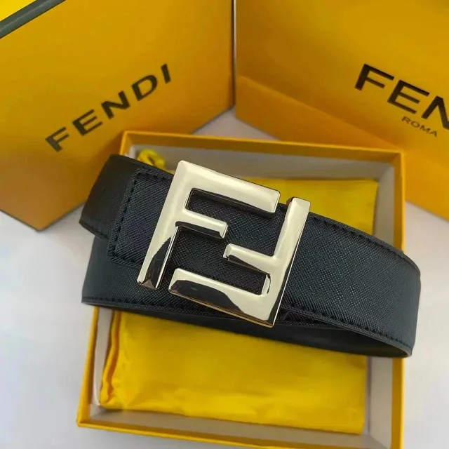 Fendi Belts FF logo buckle monogram belt product detail image 6