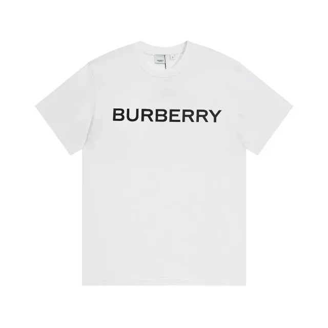 Burberry T-Shirts Logo Print Short-Sleeve Crewneck product detail image 3
