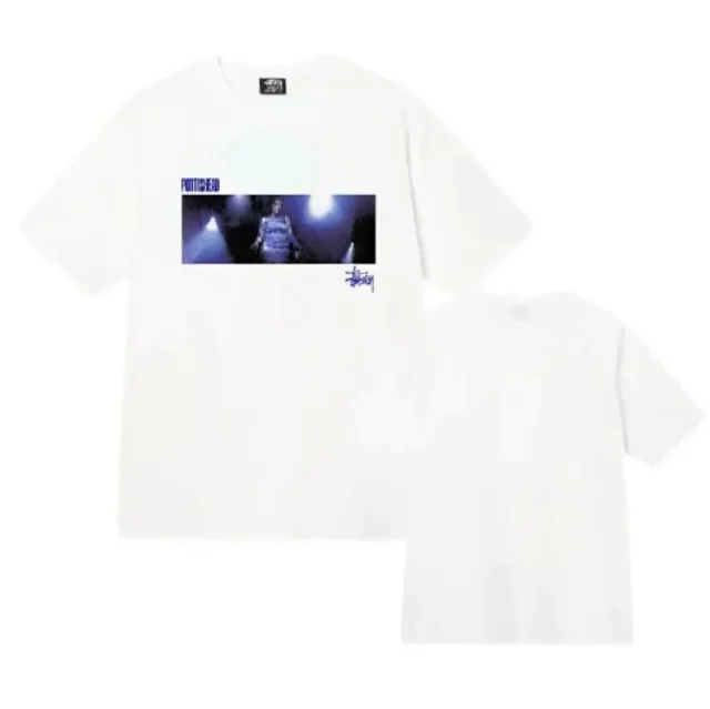 Stüssy T-Shirts Short-sleeve graphic logo print product detail image 2