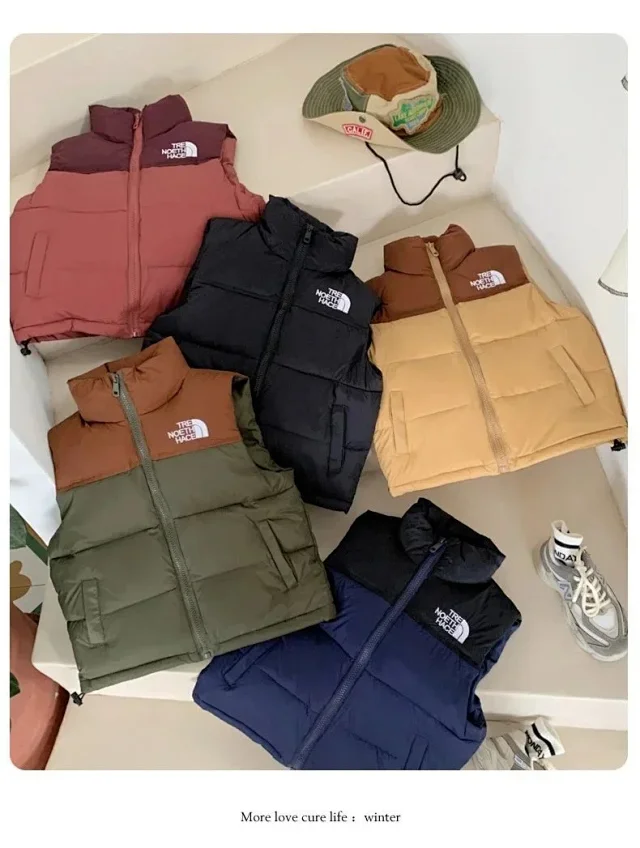 The North Face Vests Quilted high-neck zip-front puffer vest product detail image 3