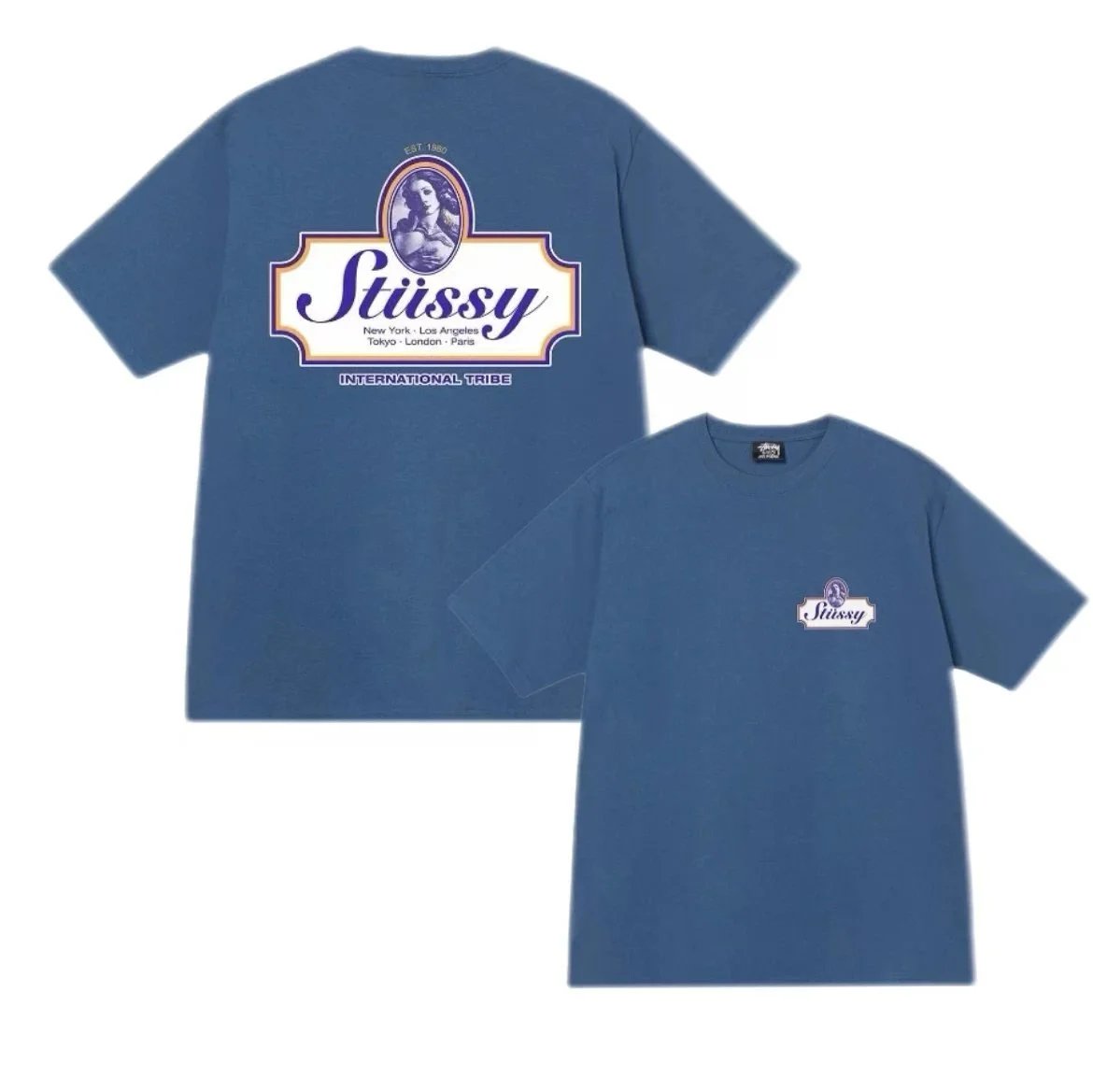 Stüssy T-Shirts Short-sleeve graphic logo print image 10