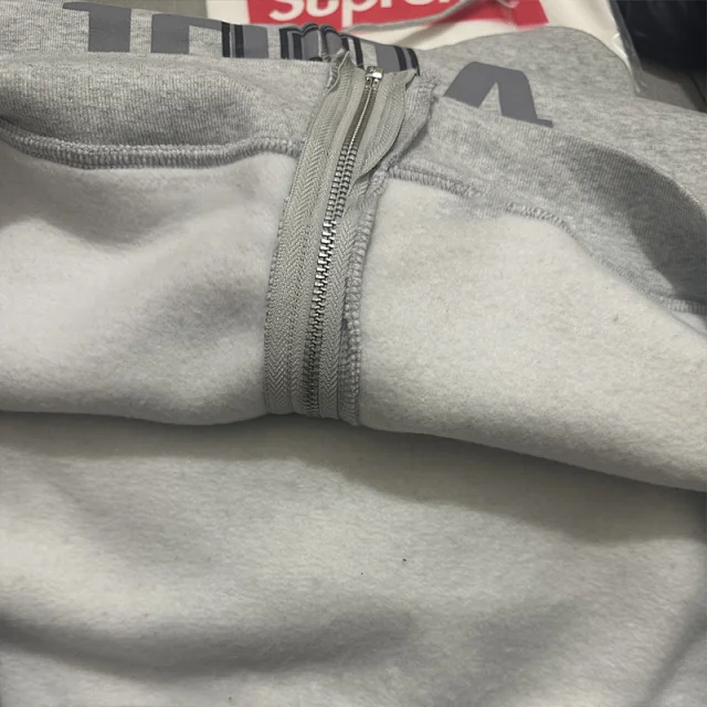 Supreme Hoodies & Sweatshirts Zip-Up Hoodie with Skull Hood Lining and 1994 Graphic product detail image 10