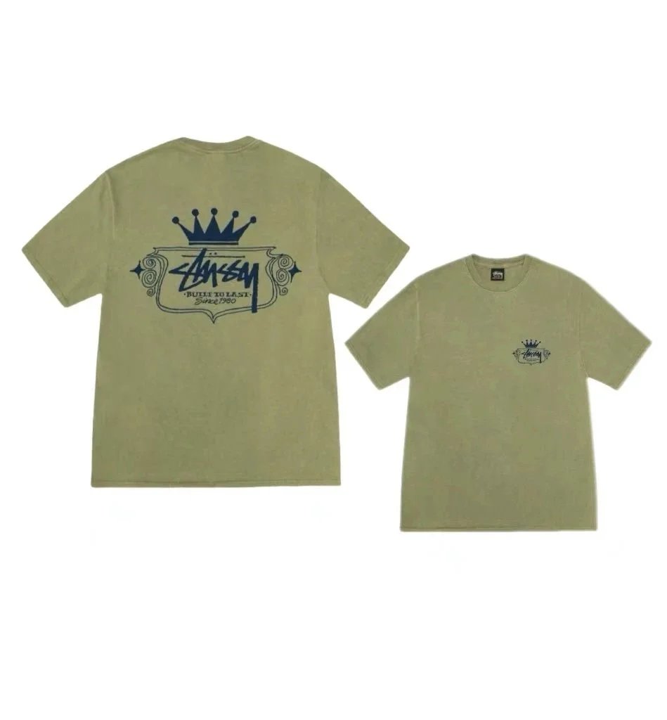 Stüssy T-Shirts Short-Sleeve Graphic Print T-Shirt — 39