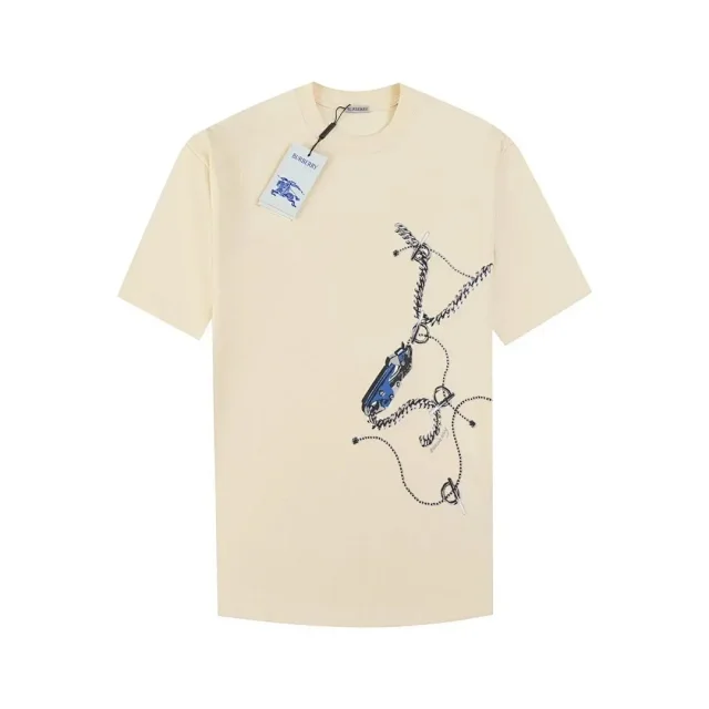 Burberry T-Shirts Short-Sleeve Crewneck product detail image 6