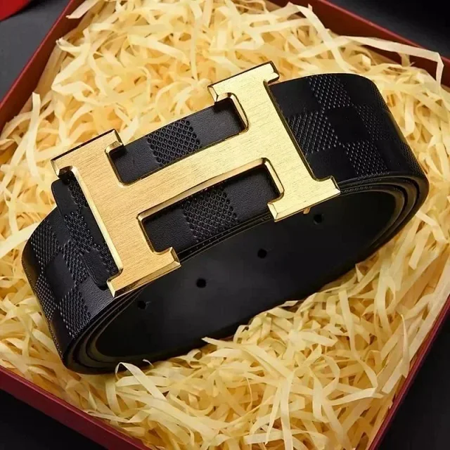 Hermès Belts K1-0118 H-Buckle Leather Belt product detail image 4