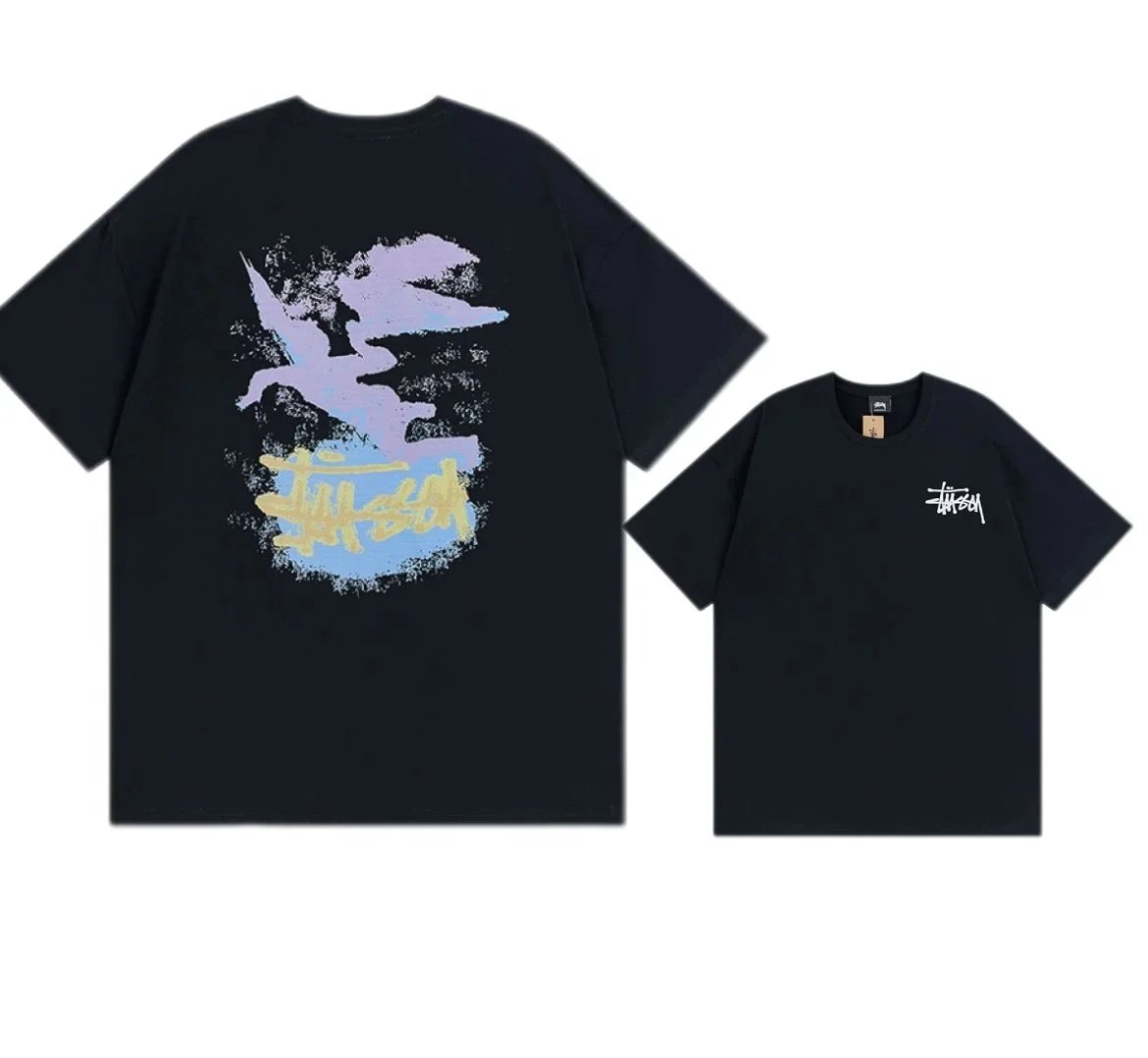 Stüssy T-Shirts Logo Graphic T-Shirt — 14