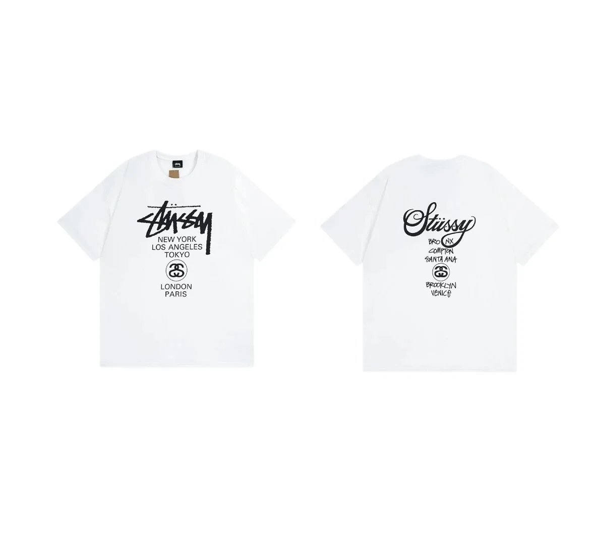 Stüssy T-Shirts Logo Graphic T-Shirt — 9