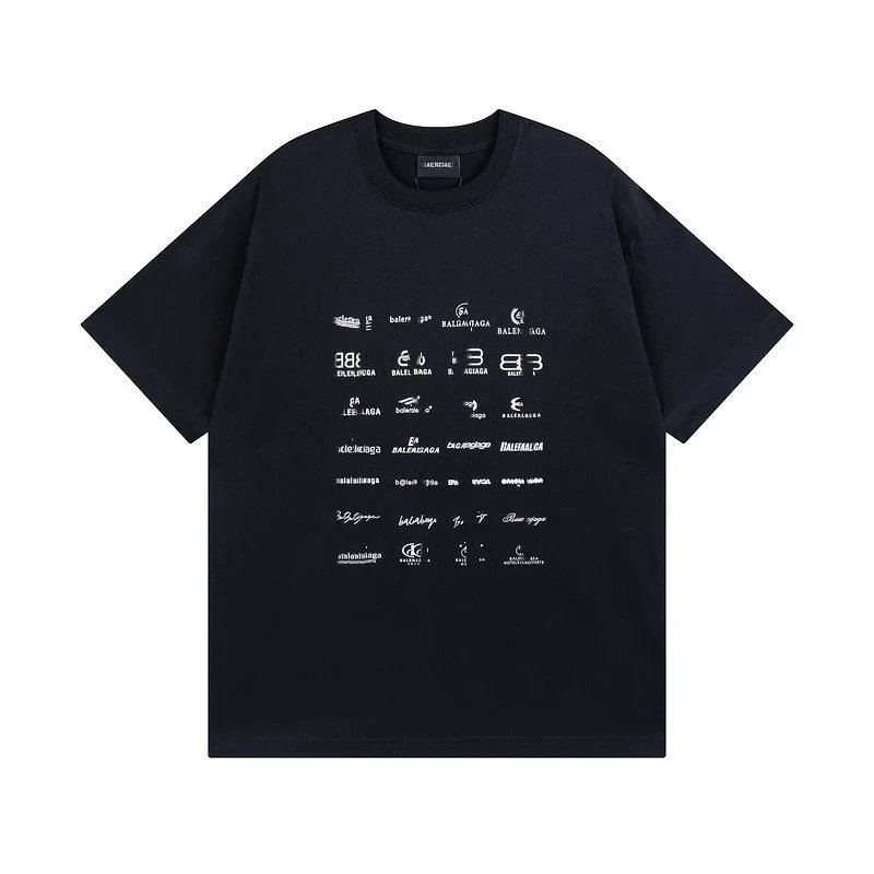 Balenciaga T-Shirts Logo Collage Print image 3