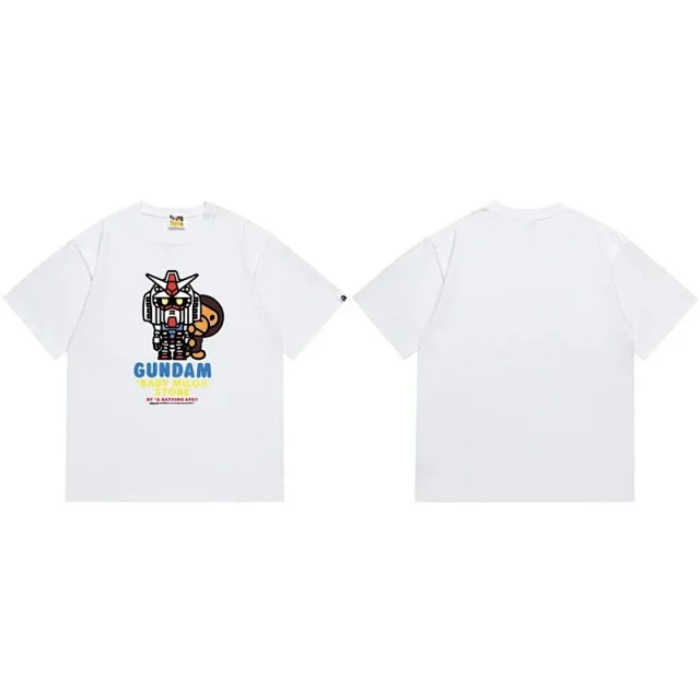 A BATHING APE T-Shirts Short-Sleeve Head and Graphic Print product detail image 2
