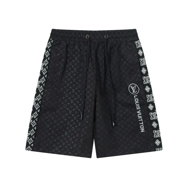 Off-White Floral Print Drawstring Shorts Multicolor - 11