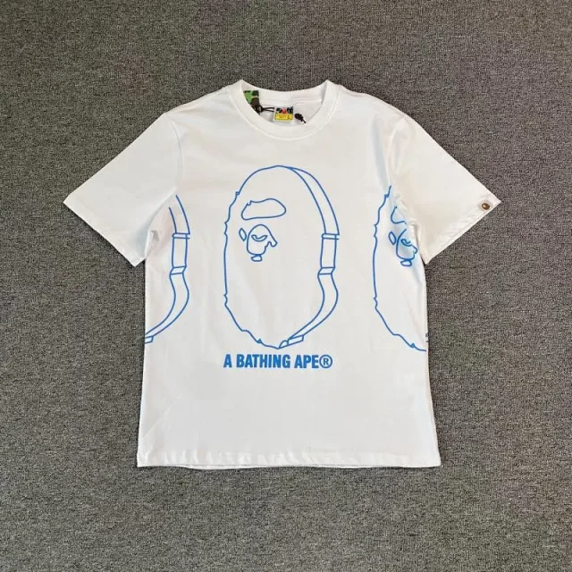 A BATHING APE T-Shirts Short-Sleeve Head Graphic product detail image 9