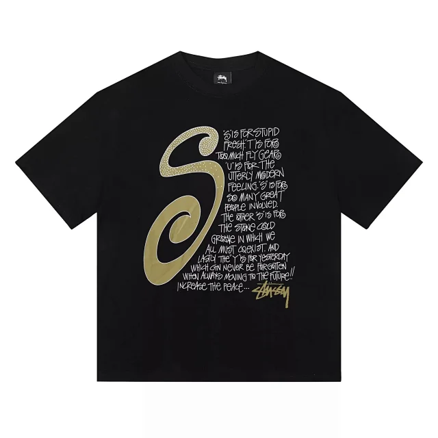 Stüssy T-Shirts Graphic Print Short-Sleeve T-Shirt product detail image 3
