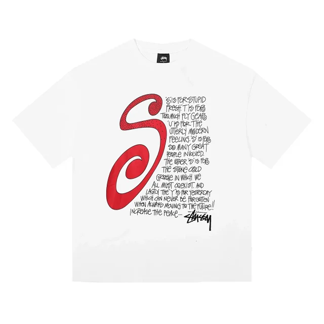 Stüssy T-Shirts Graphic Print Short-Sleeve T-Shirt product detail image 2