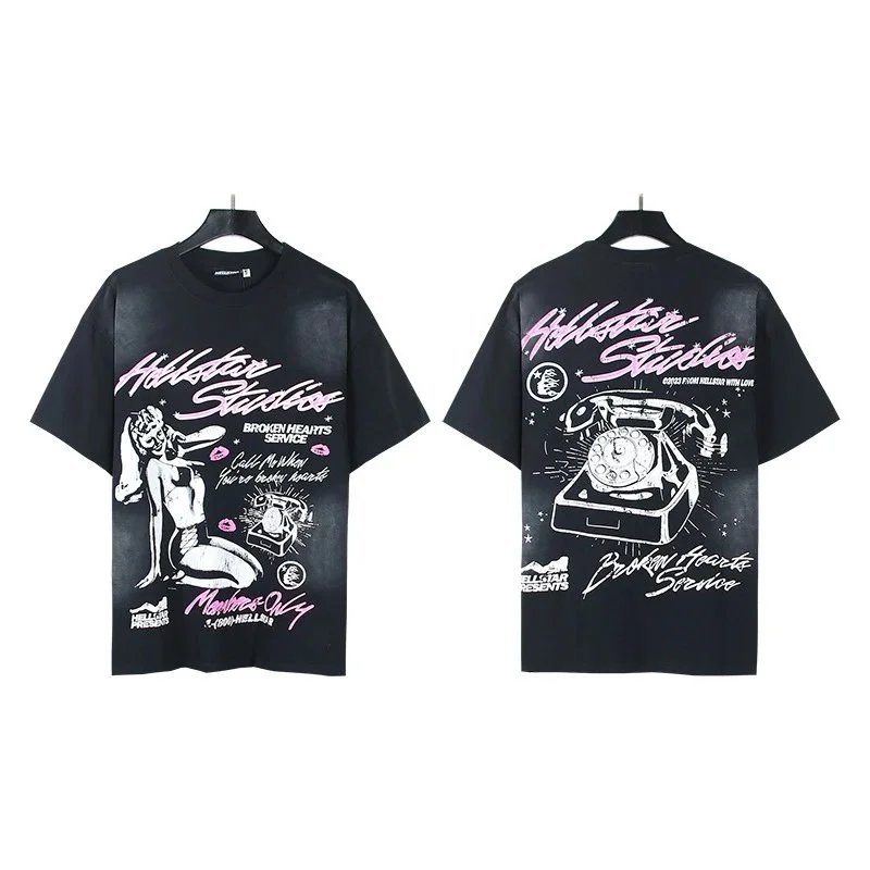 Hellstar T-Shirts Short-Sleeve Graphic T-Shirt — 59