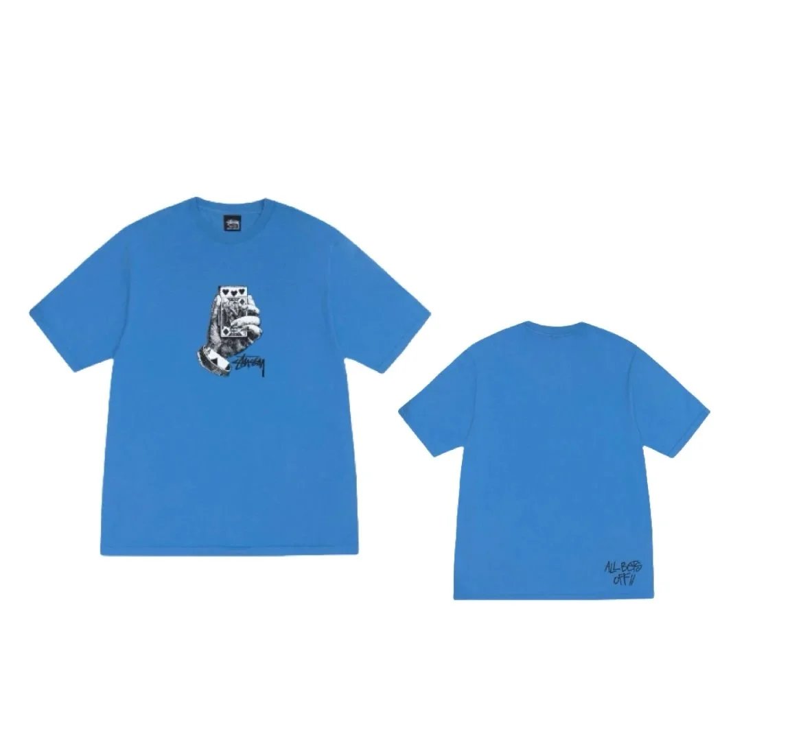 Stüssy T-Shirts 6028 Playing Cards Graphic — 32