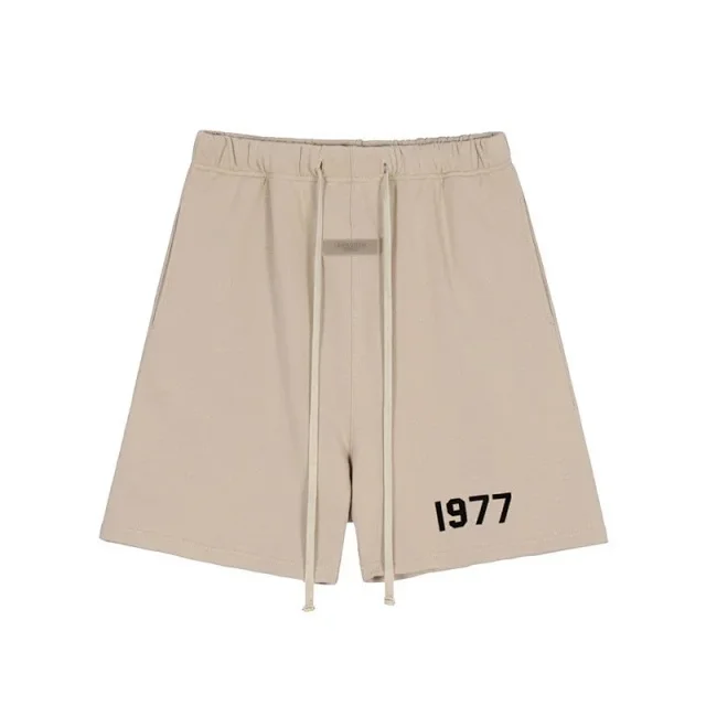 Fear of God Shorts ESSENTIALS drawstring logo product detail image 2