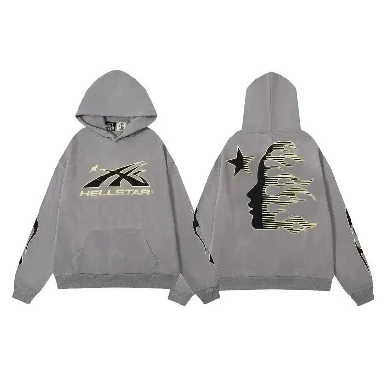 Hellstar Hoodies & Sweatshirts Graphic Pullover Hoodie — ALBB-LMWY-0051
