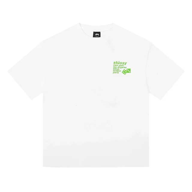 Stüssy T-Shirts Short-Sleeve Crew Neck Logo Graphic product detail image 7