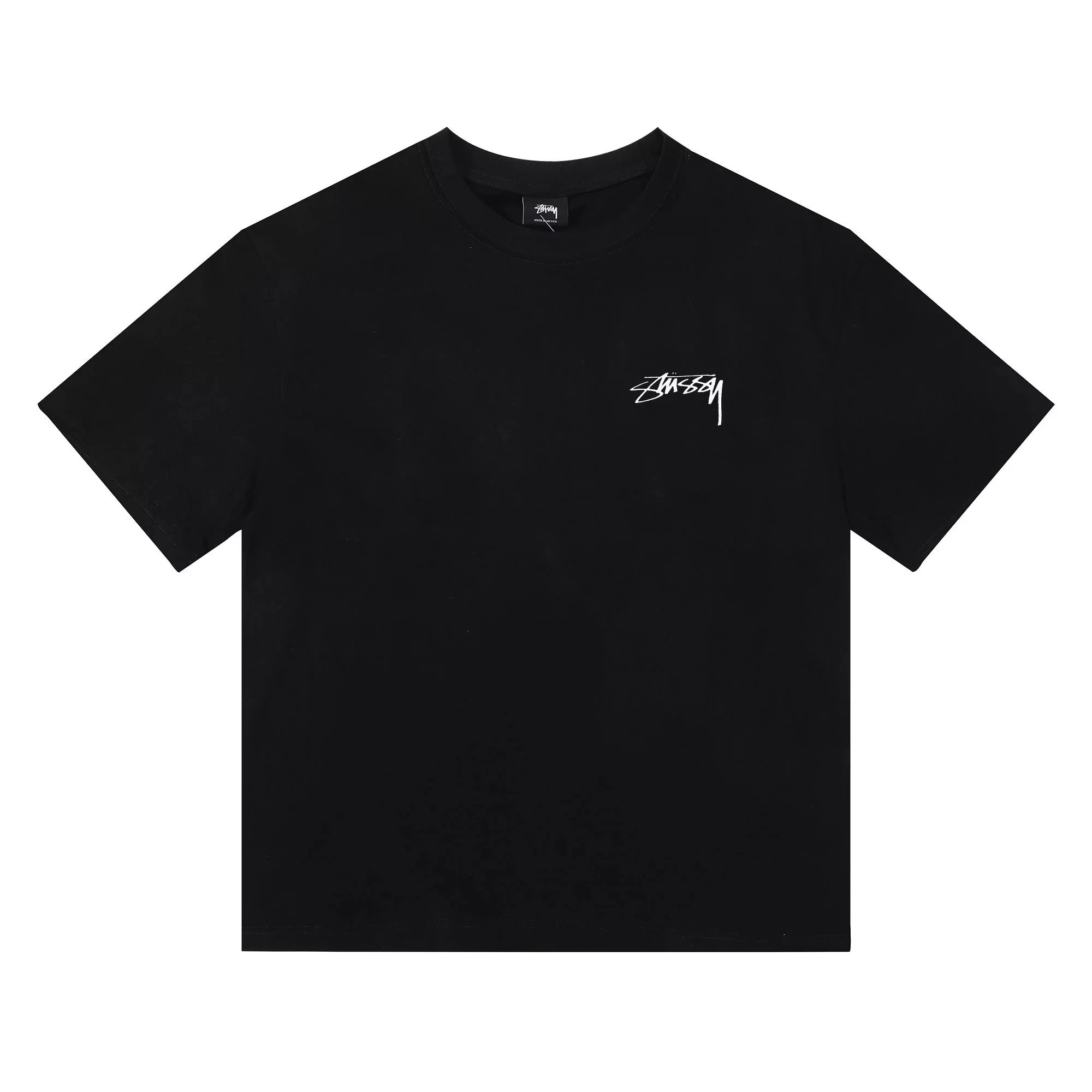 Stüssy T-Shirts Short-Sleeve Crew Neck Logo Graphic image 12