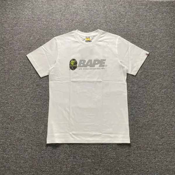 BAPE Ape Shall Never Kill Ape White T-Shirt - 6