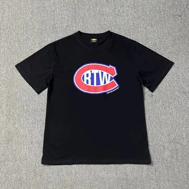 Corteiz T-Shirts Short-Sleeve Graphic Logo T-Shirt — Style 19