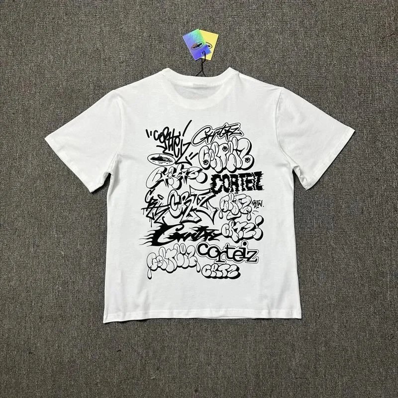 Corteiz T-Shirts Short-Sleeve Graphic Logo T-Shirt — Style 27