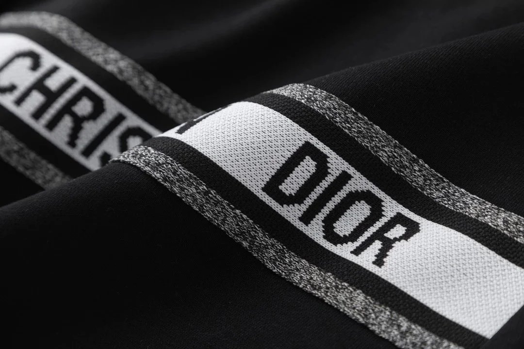 Dior Oblique Tape Shorts Black - 8