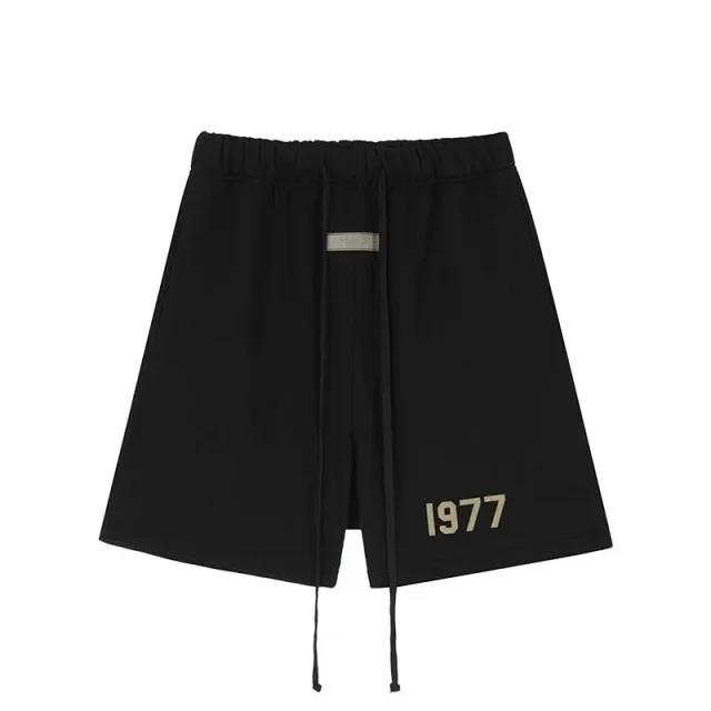 Fear of God Shorts ESSENTIALS drawstring logo product detail image 1