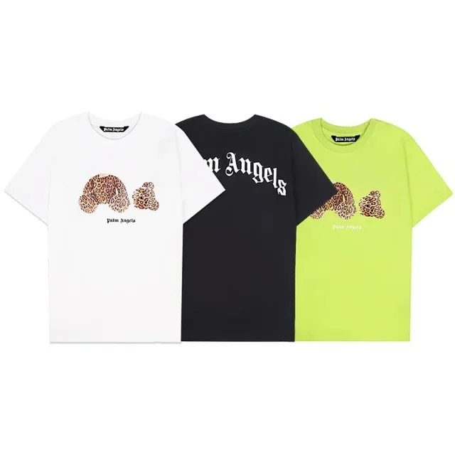 Palm Angels T-Shirts Short-sleeve graphic logo T-shirt product detail image 1