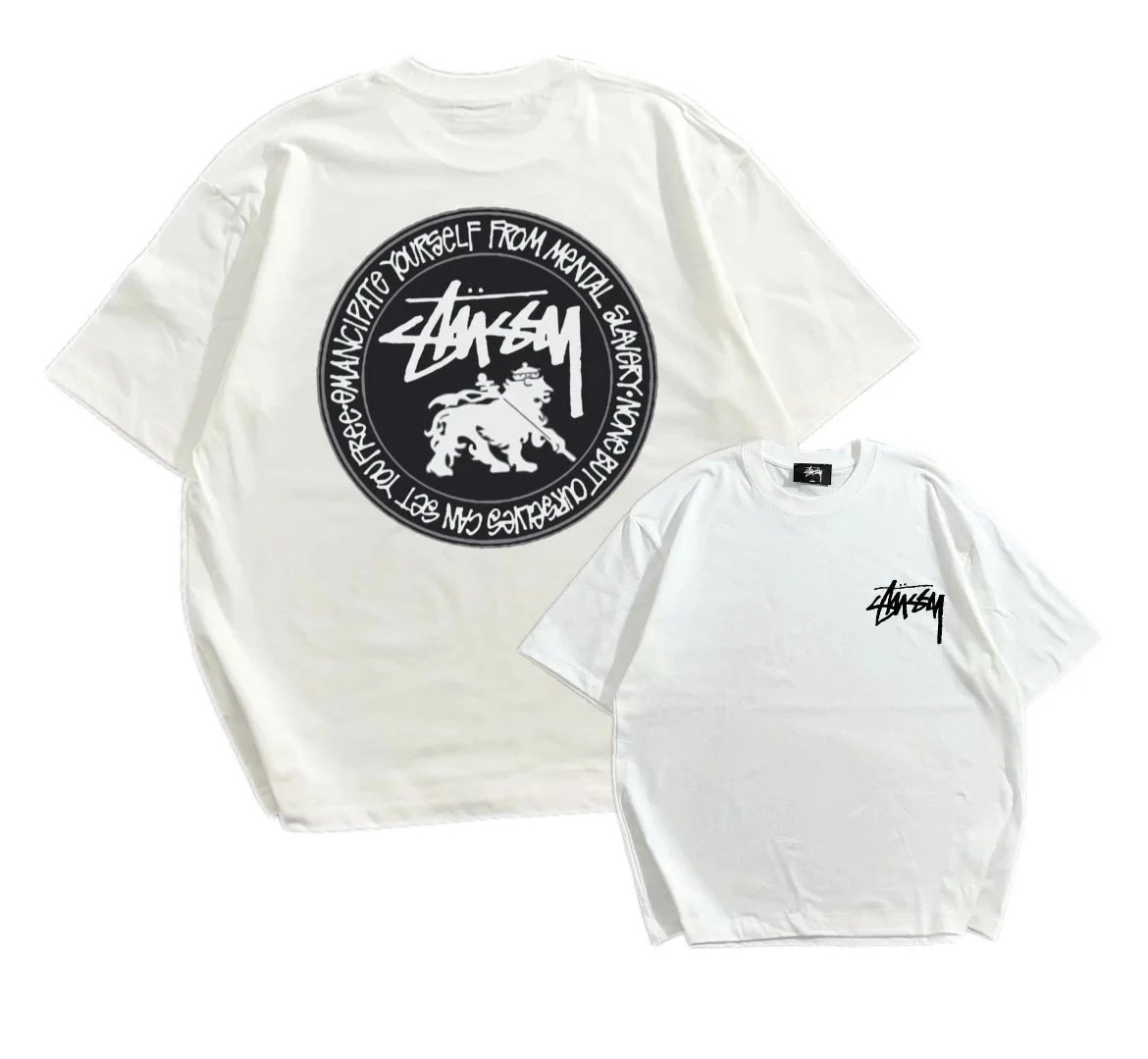Stüssy Fresh Gear Black T-Shirt - 8