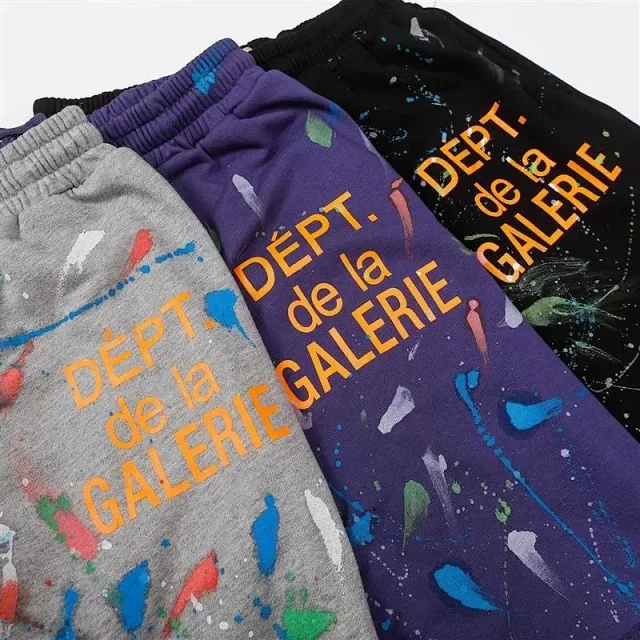 Unbranded Shorts Paint-Splatter Graphic Drawstring product detail image 8