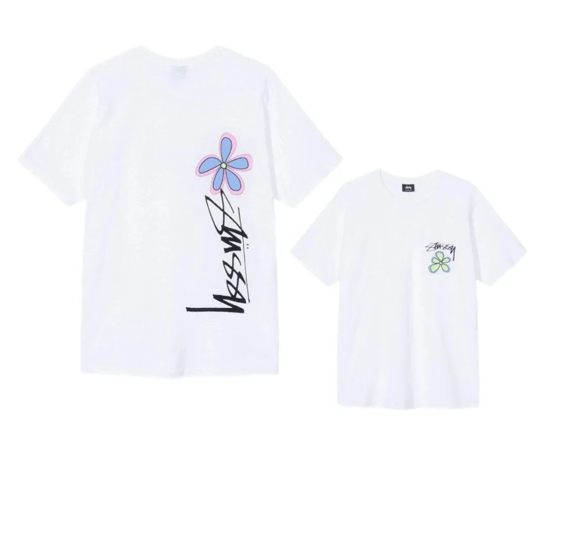 Stüssy T-Shirts Logo Graphic T-Shirt — 4