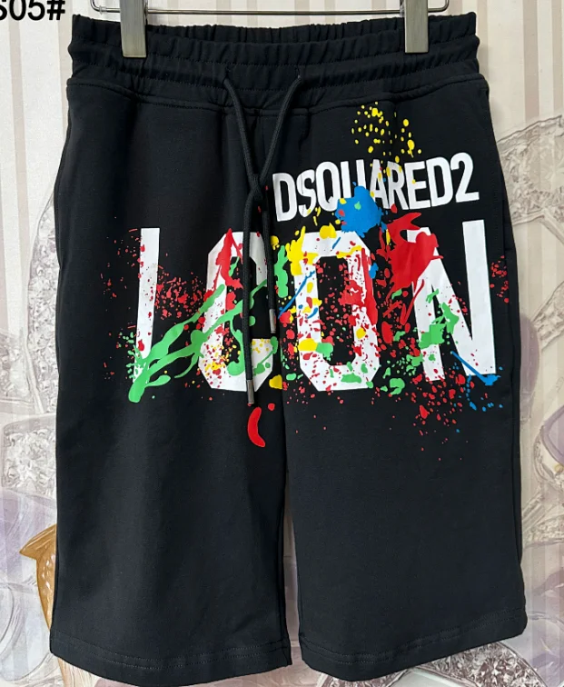 DSQUARED2 Shorts Elastic Drawstring Logo-Print product detail image 8
