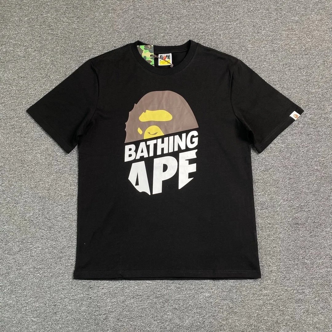 BAPE T-Shirts Short-Sleeve Ape Head Graphic T-Shirt image 12