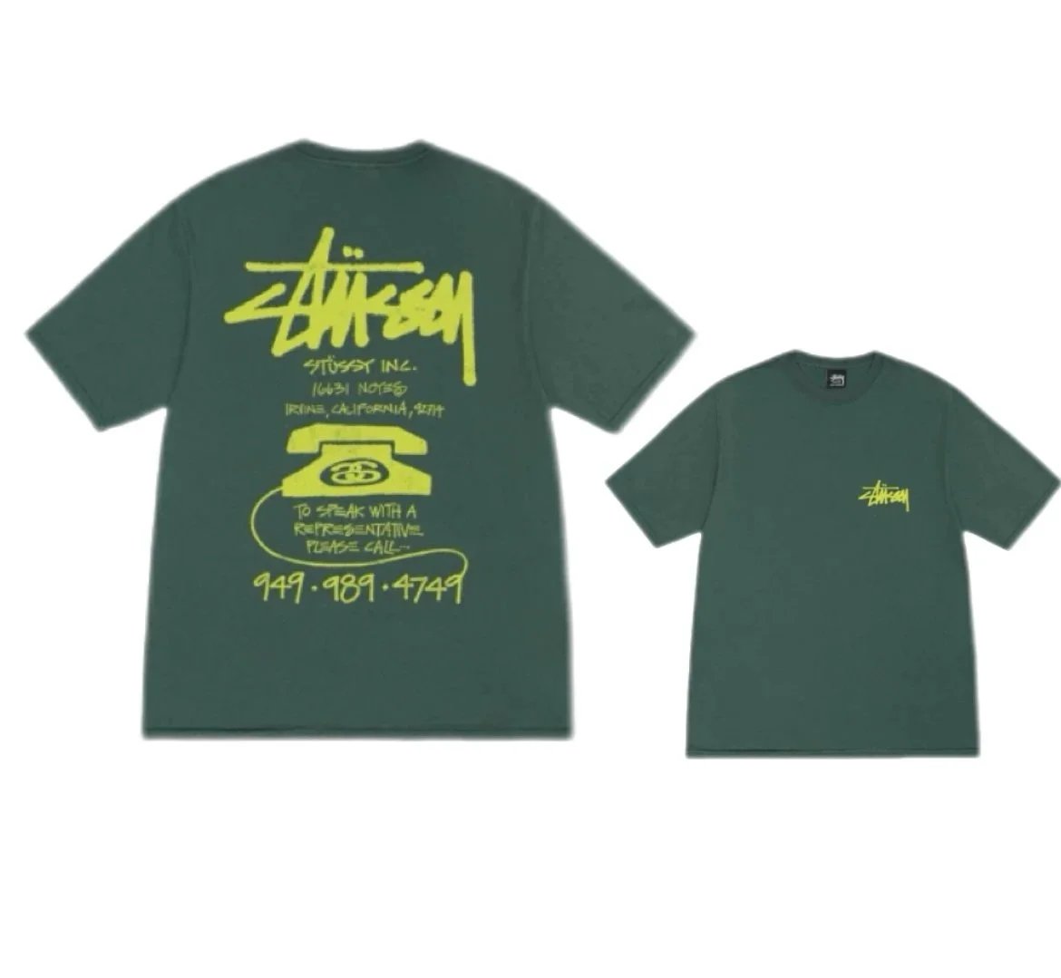 Stüssy T-Shirts Logo Graphic T-Shirt — 2