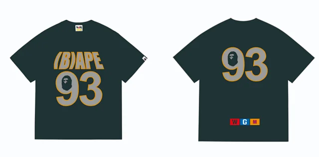 A Bathing Ape T-Shirts Short-sleeve camouflage Head graphic product detail image 2