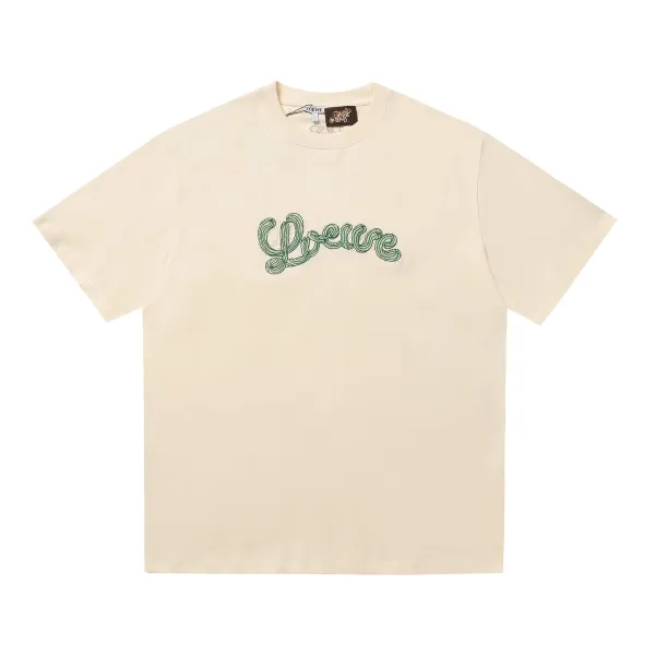 Loewe x Paula's Ibiza Cactus Logo Beige T-Shirt - 1