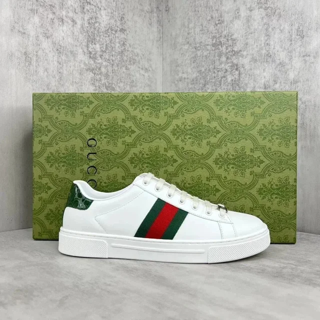 Gucci Sneakers Low-Top Lace-Up Stripe product detail image 8