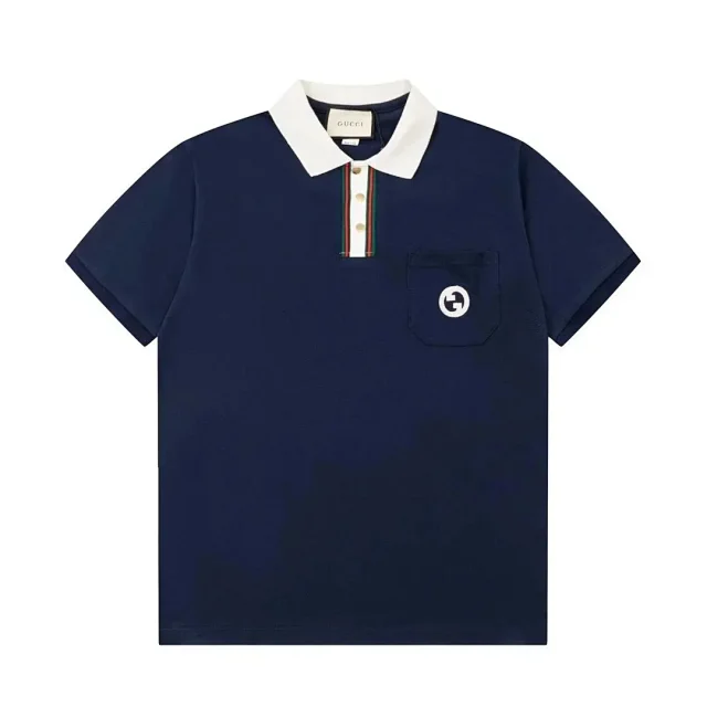 Gucci T-Shirts Logo-print crewneck product detail image 4