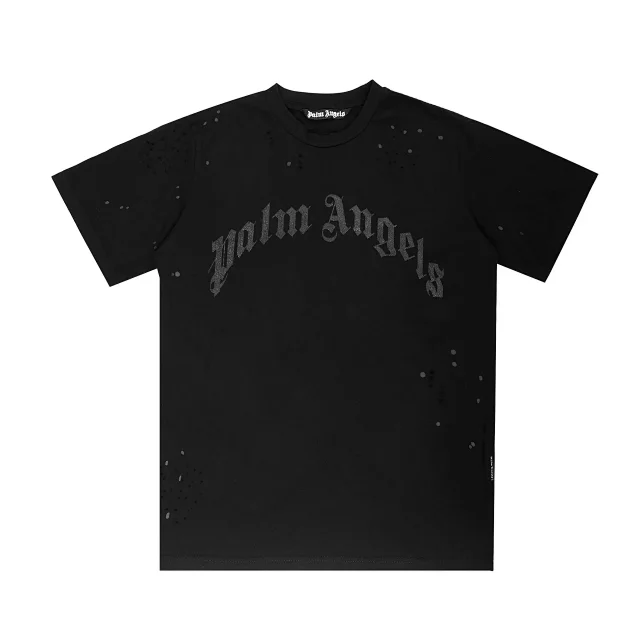 Palm Angels T-Shirts Short-Sleeve Graphic Print product detail image 9
