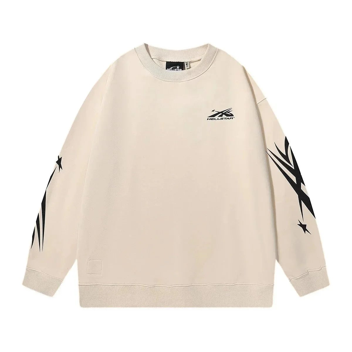 Hellstar Starburst Yellow Oversized Sweatshirt - 9