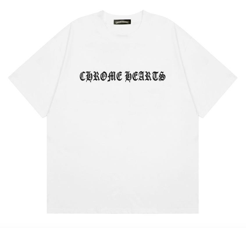 Chrome Hearts T-Shirts Cross Graphic Short-Sleeve T-Shirt — 10