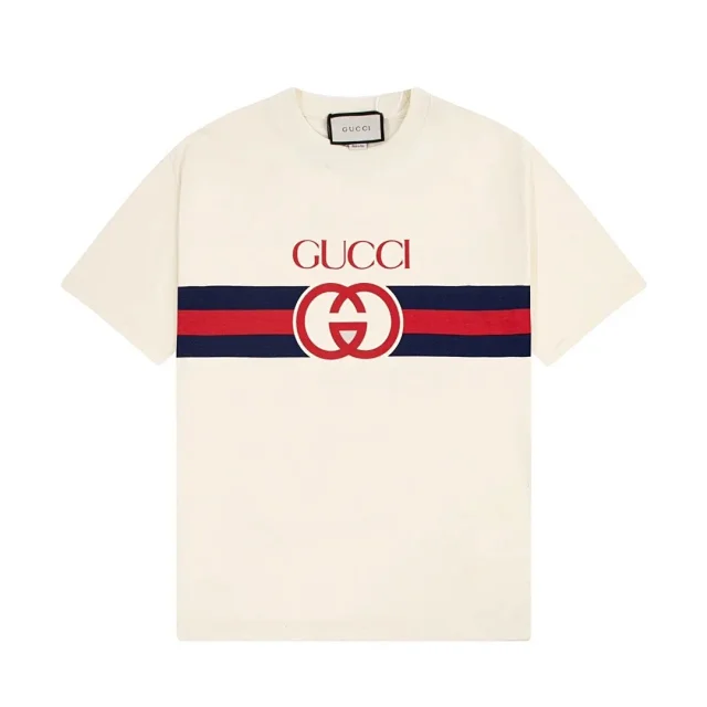 Gucci T-Shirts Logo-print short-sleeve T-shirt product detail image 2