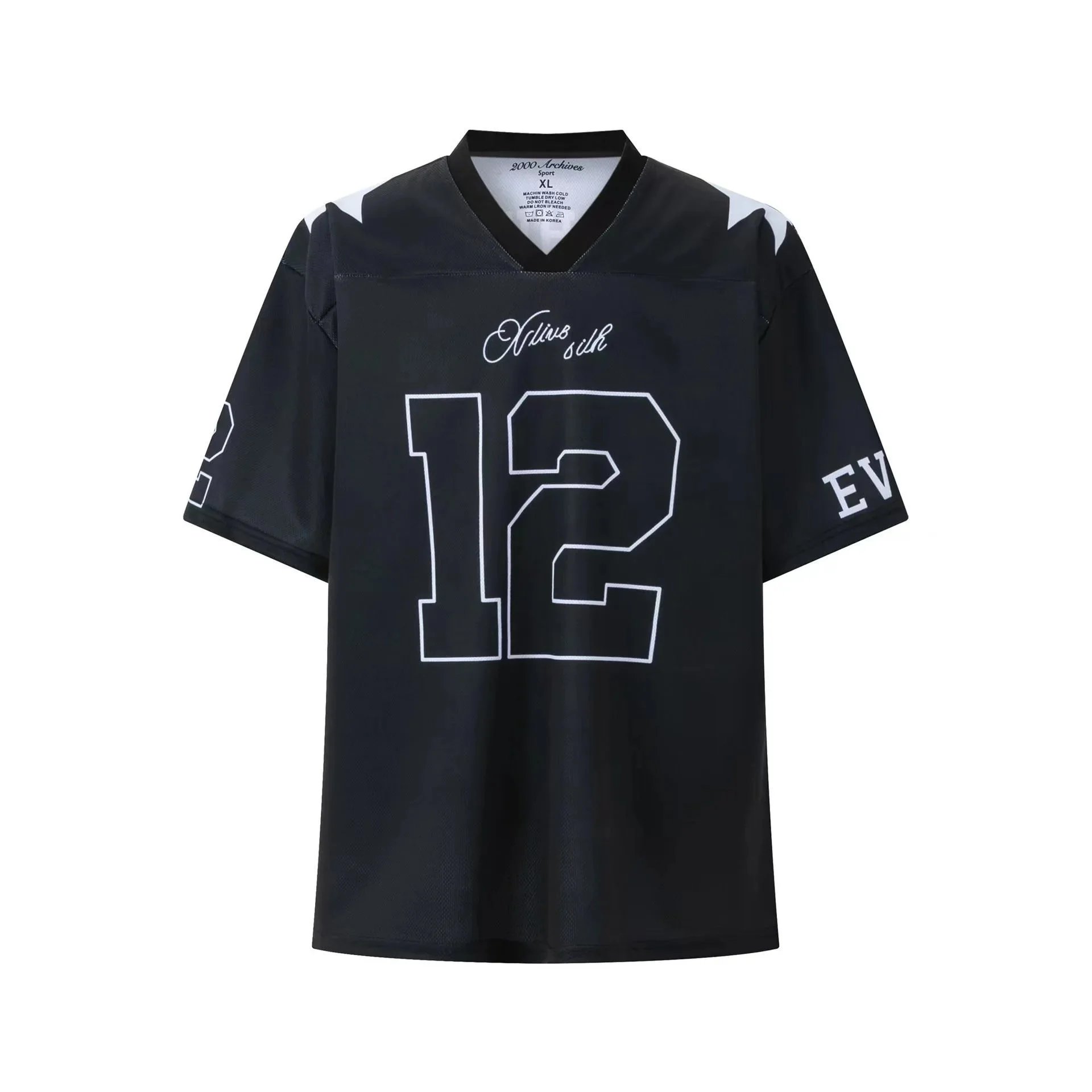2000 Archives Sport X Nivis Silk 12 Jersey Black - 11