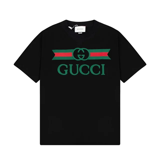 Gucci T-Shirts Logo-print short-sleeve T-shirt product detail image 4