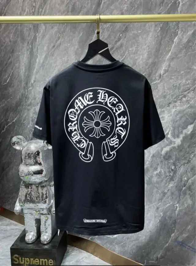 Chrome Hearts T-Shirts Short-Sleeve Graphic Print product detail image 4