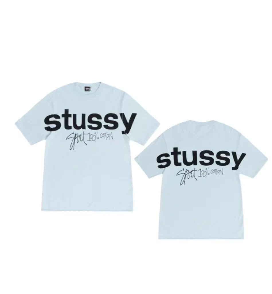 Stüssy T-Shirts Short-Sleeve Graphic Logo T-Shirt — 22