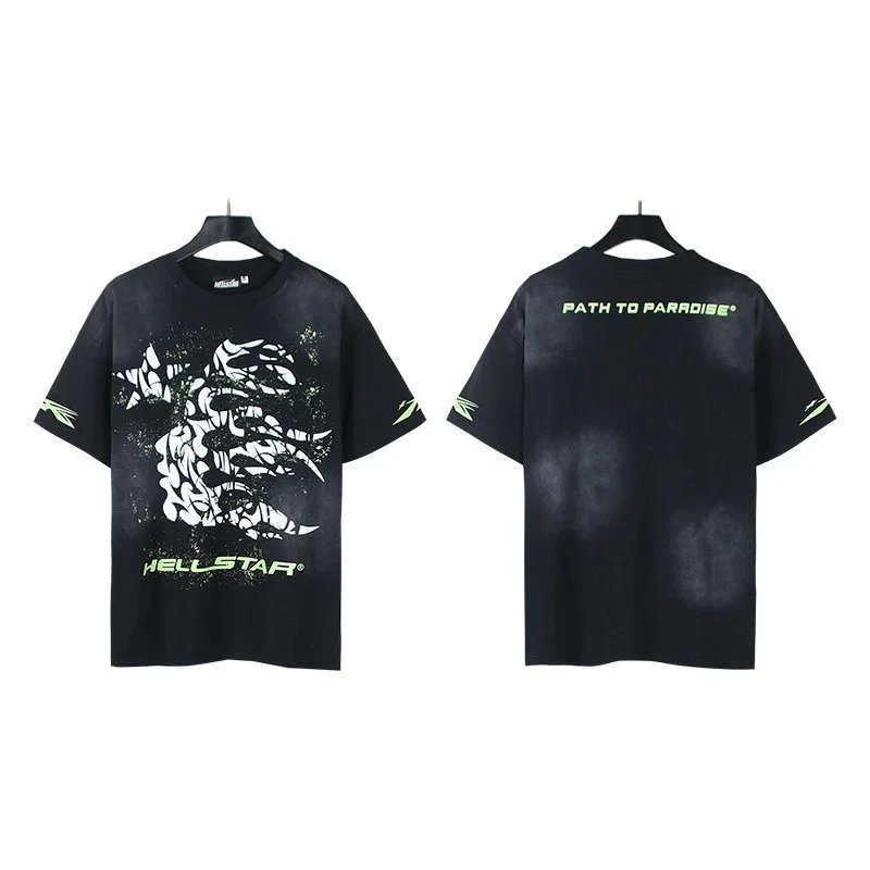 Hellstar T-Shirts Short-Sleeve Graphic T-Shirt — 72