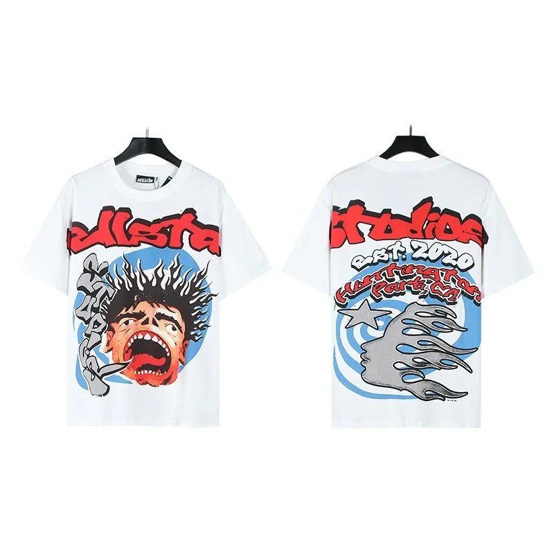 Hellstar T-Shirts Short-Sleeve Graphic T-Shirt — 62