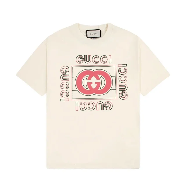 Gucci T-Shirts Logo-print short-sleeve T-shirt product detail image 9